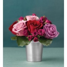 Mixed Holland Imported Roses and Local Roses in a Vase